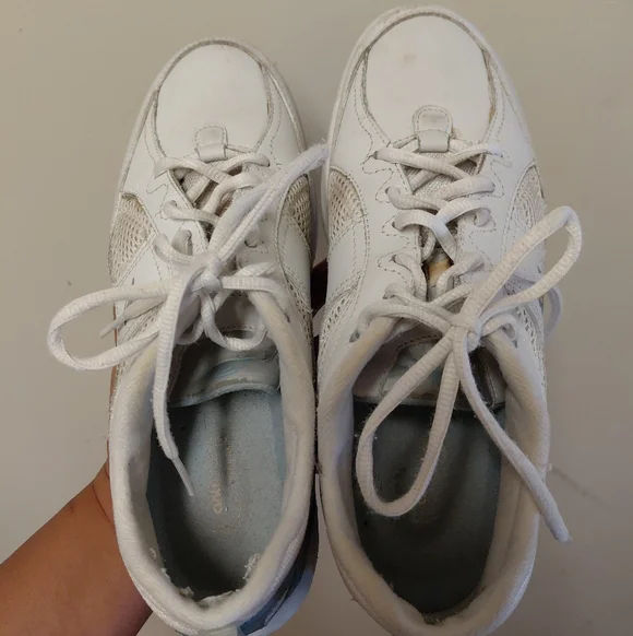 Easy Spirit Women's White Gravity Laceup Athletic Walking Shoes Size 8 - Picture 7 of 11